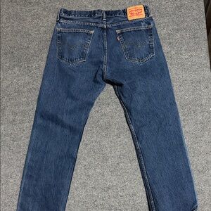 Levi's Men's Dark Blue Straight Jeans 34x30